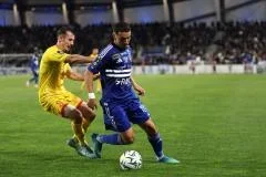 Zakaria Ariss et Bastia sont relégués en Ligue 3 (P. Pochard-Casabianca/AFP)