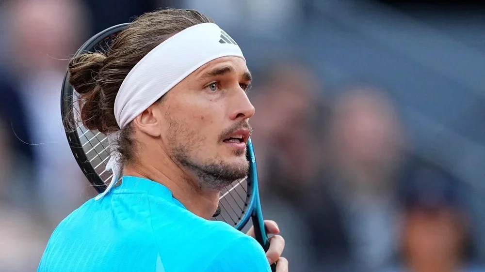 Alexander Zverev, en el Mutua Madrid Open